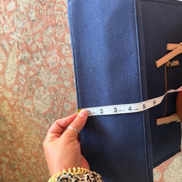 Spartina 449 Navy Blue Tote Nautical - Picture 10 of 10